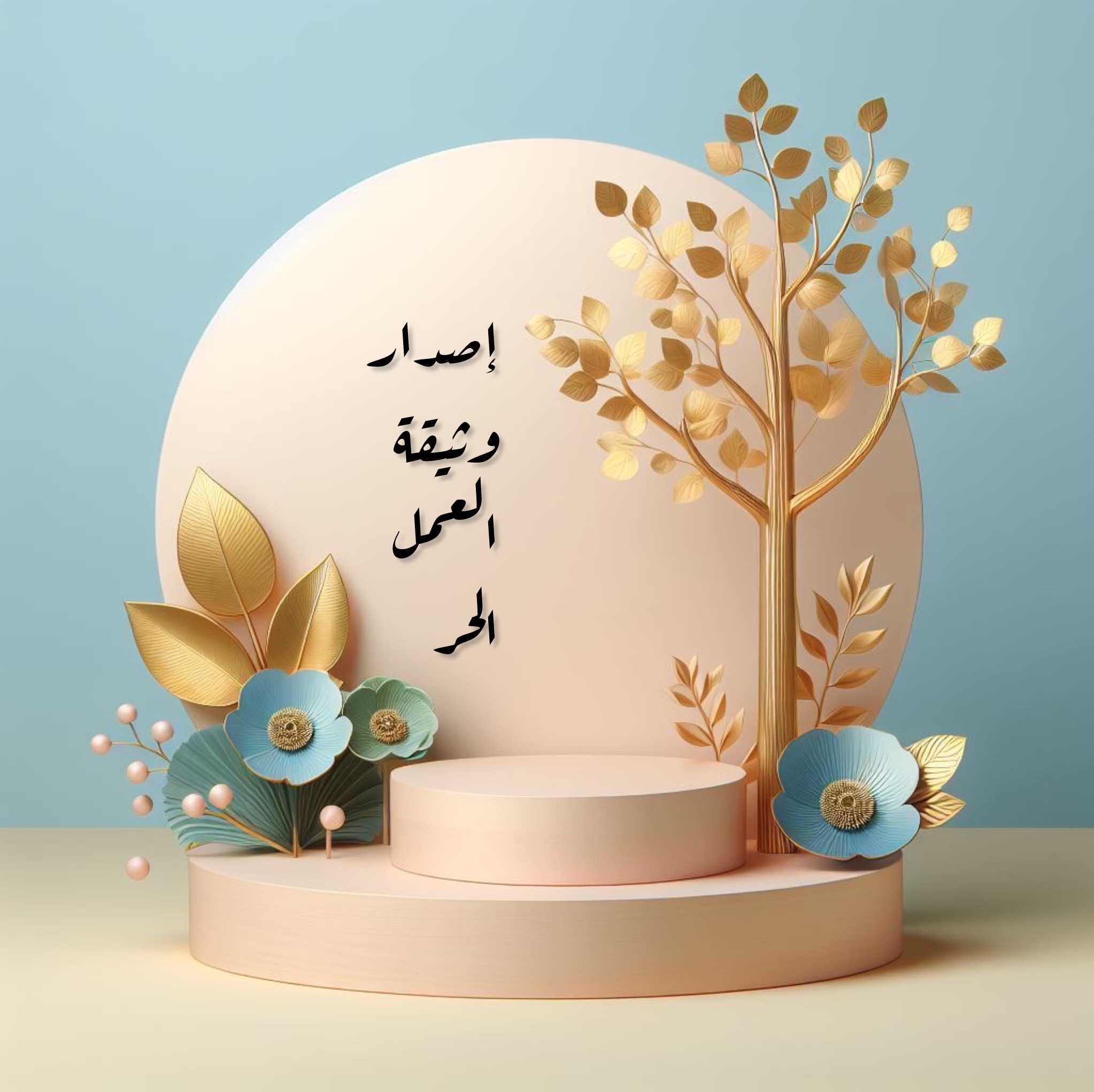 إصدار وثيقة العمل الحر