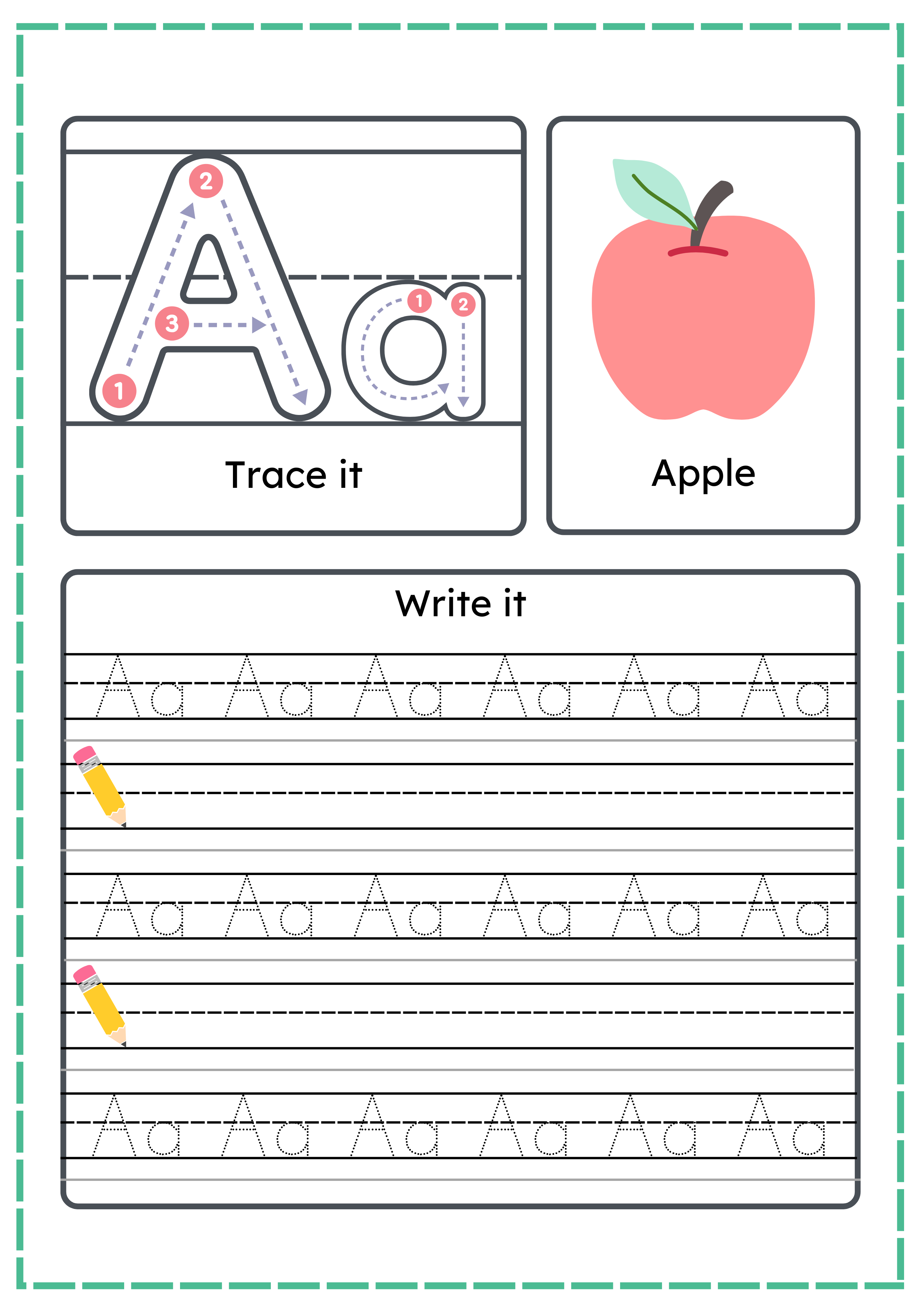 كراسة  عالم حروفي الإنجليزيه