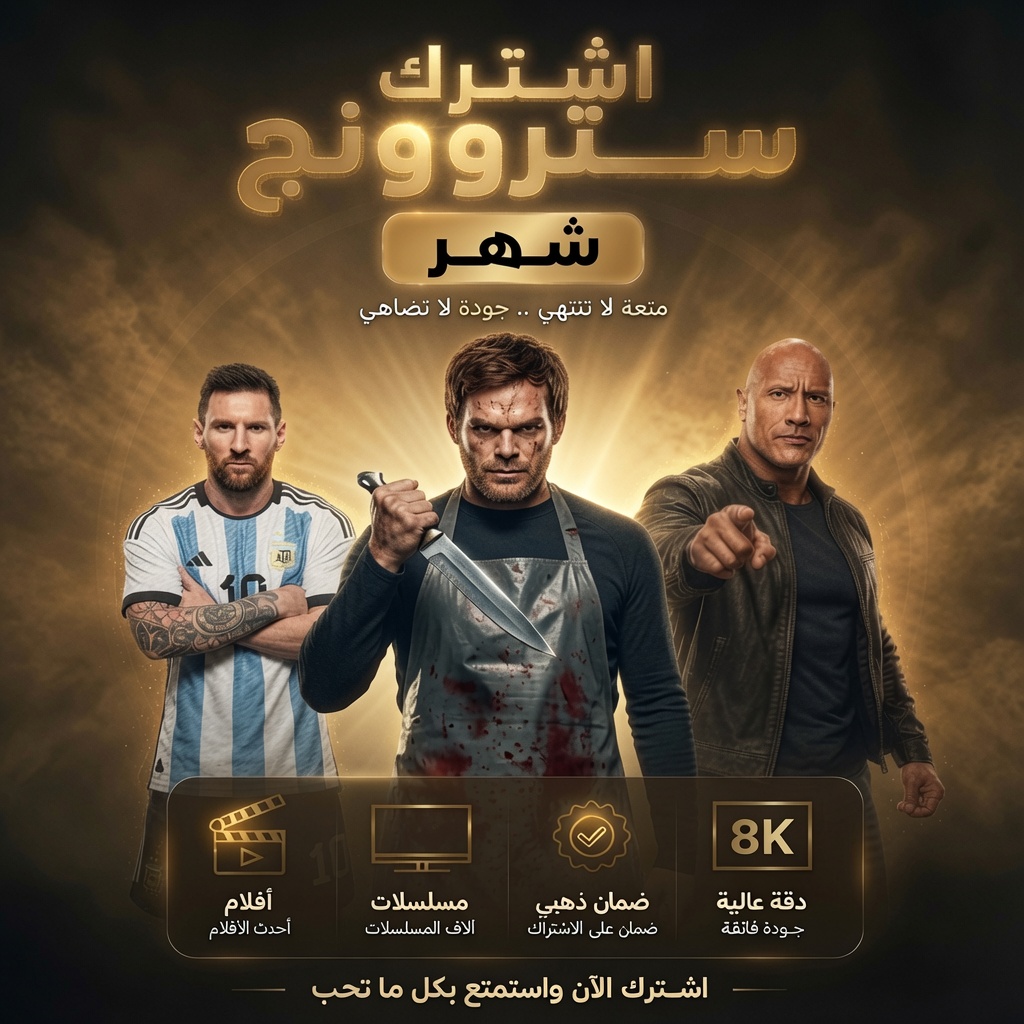 اشتراك سترونج شهر - STRONG 8K