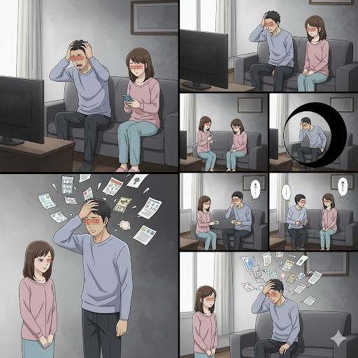 الرجل تحت الضغط: كيف تتعاملين مع صمته وانسحابه؟ 🤫