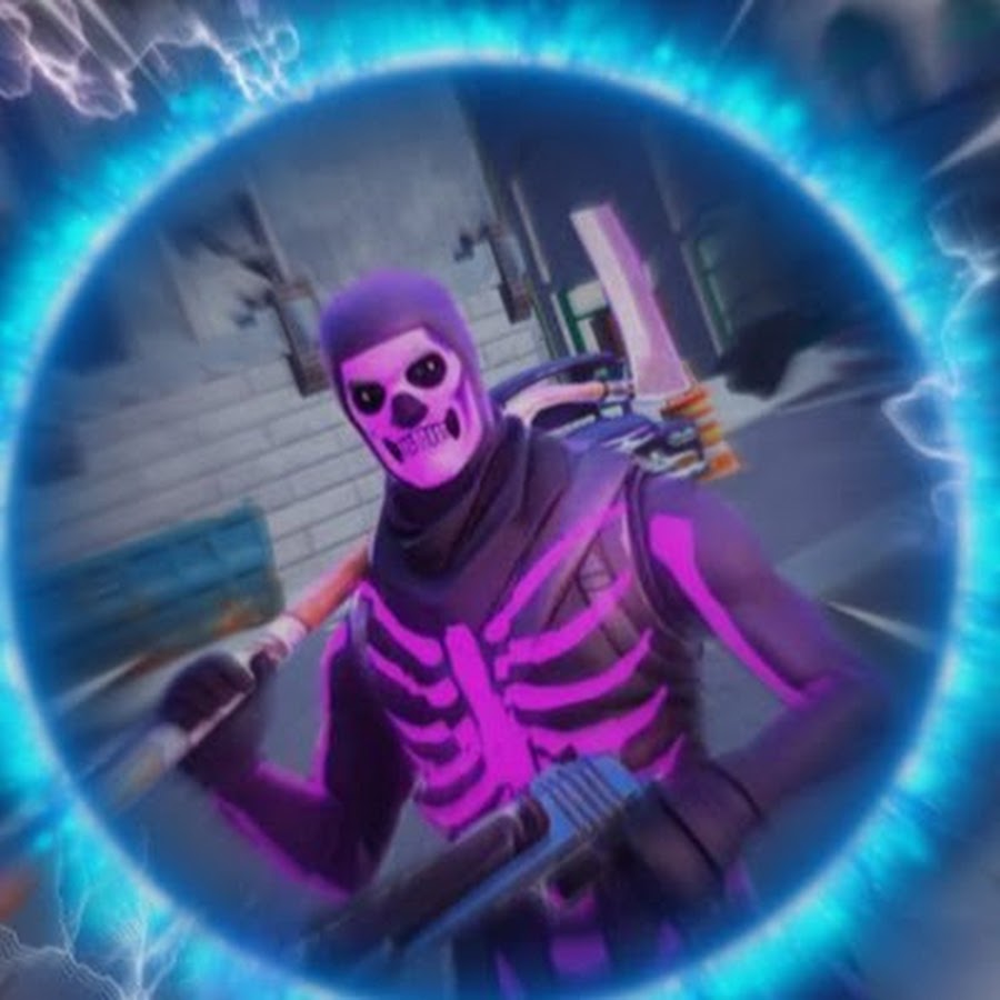 حساب سكلتون بنفسجي عشوائي