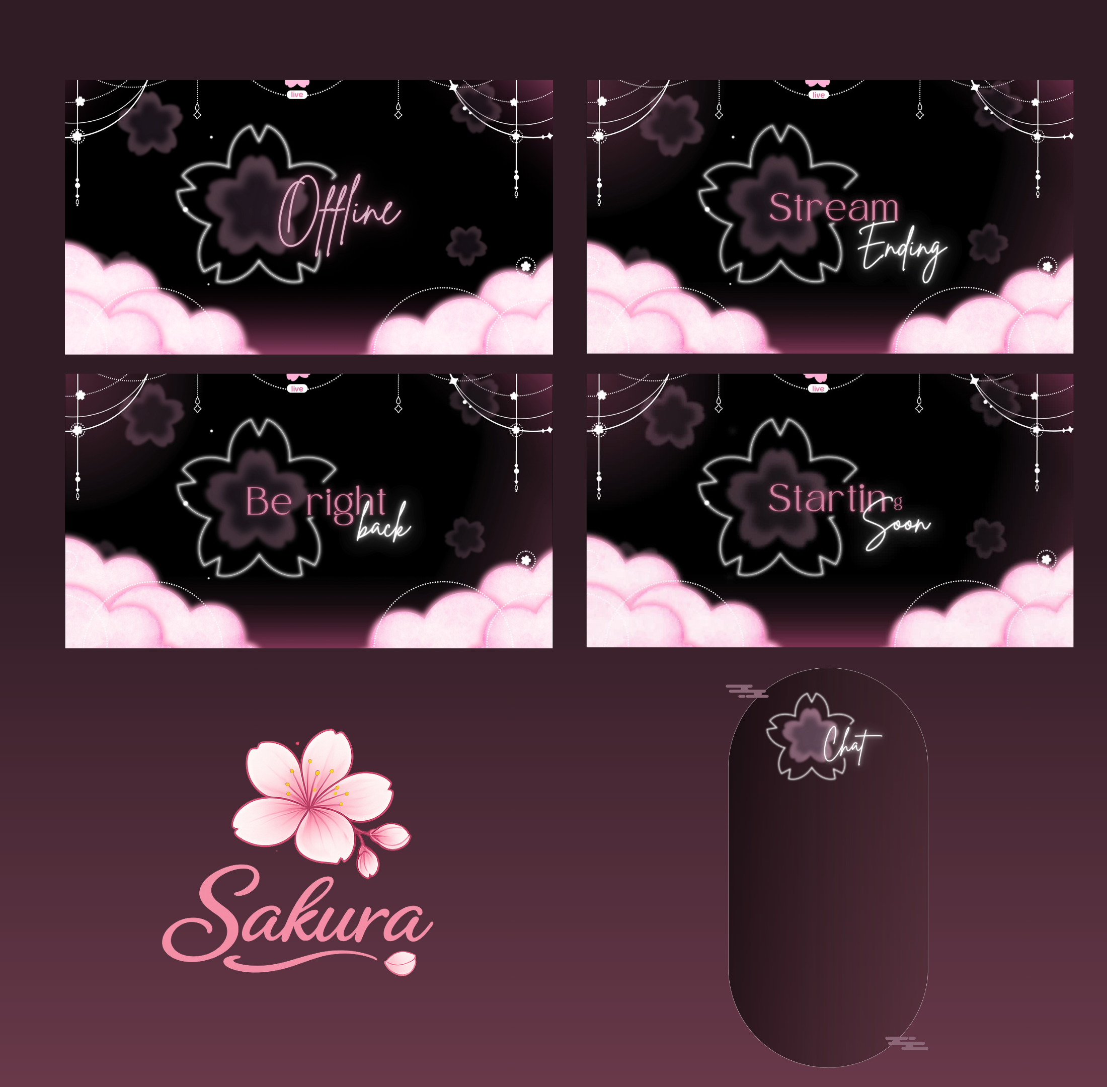 Sakura Rose Package 🌸