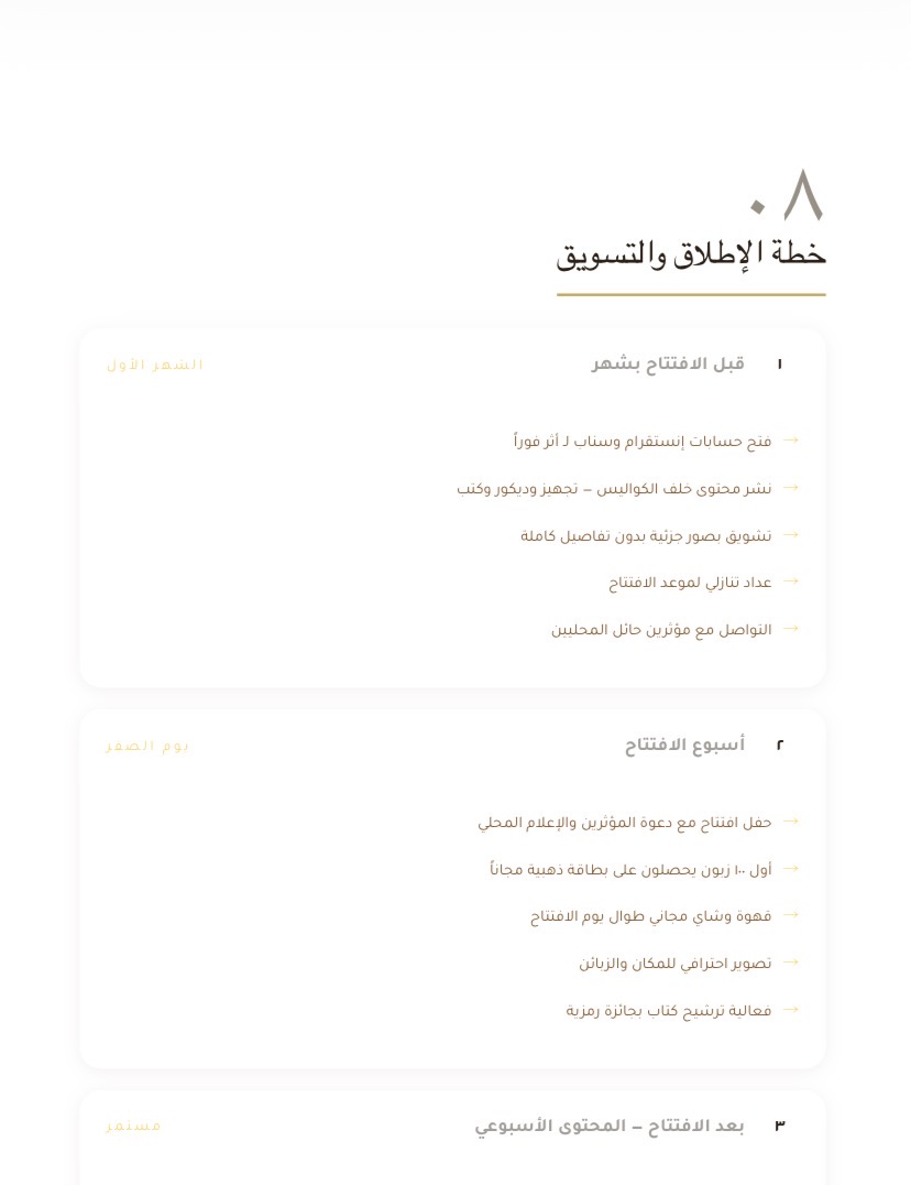 حقيبة التأسيس الرقمية للمشاريع