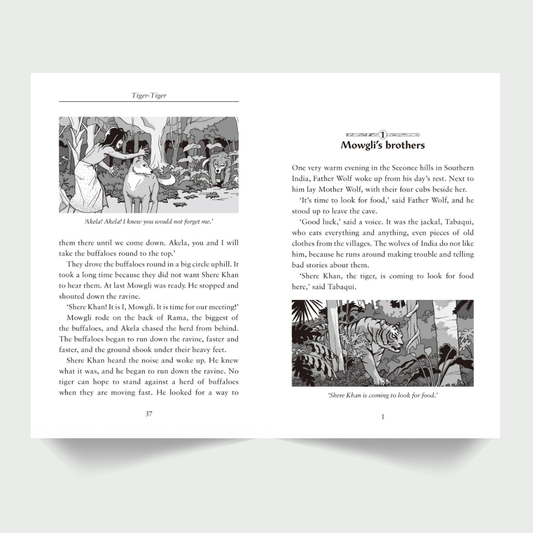 كتاب الغابة – The Jungle Book (بالإنجليزية الأصلية)