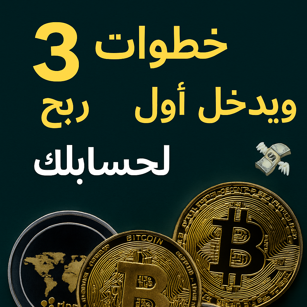 “ثلاث خطوات فقط لتبدأي رحلتك في العملات الرقمية📊💰