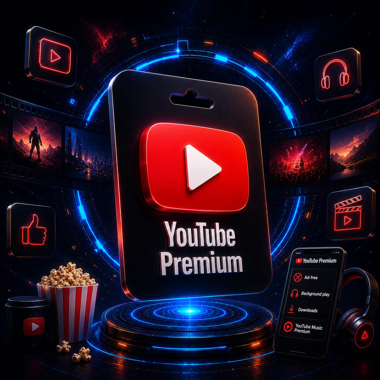 اشتراك يوتيوب بريميوم