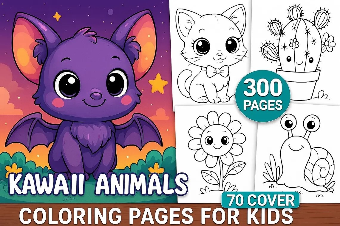 300 صفحات تلوين أطفال