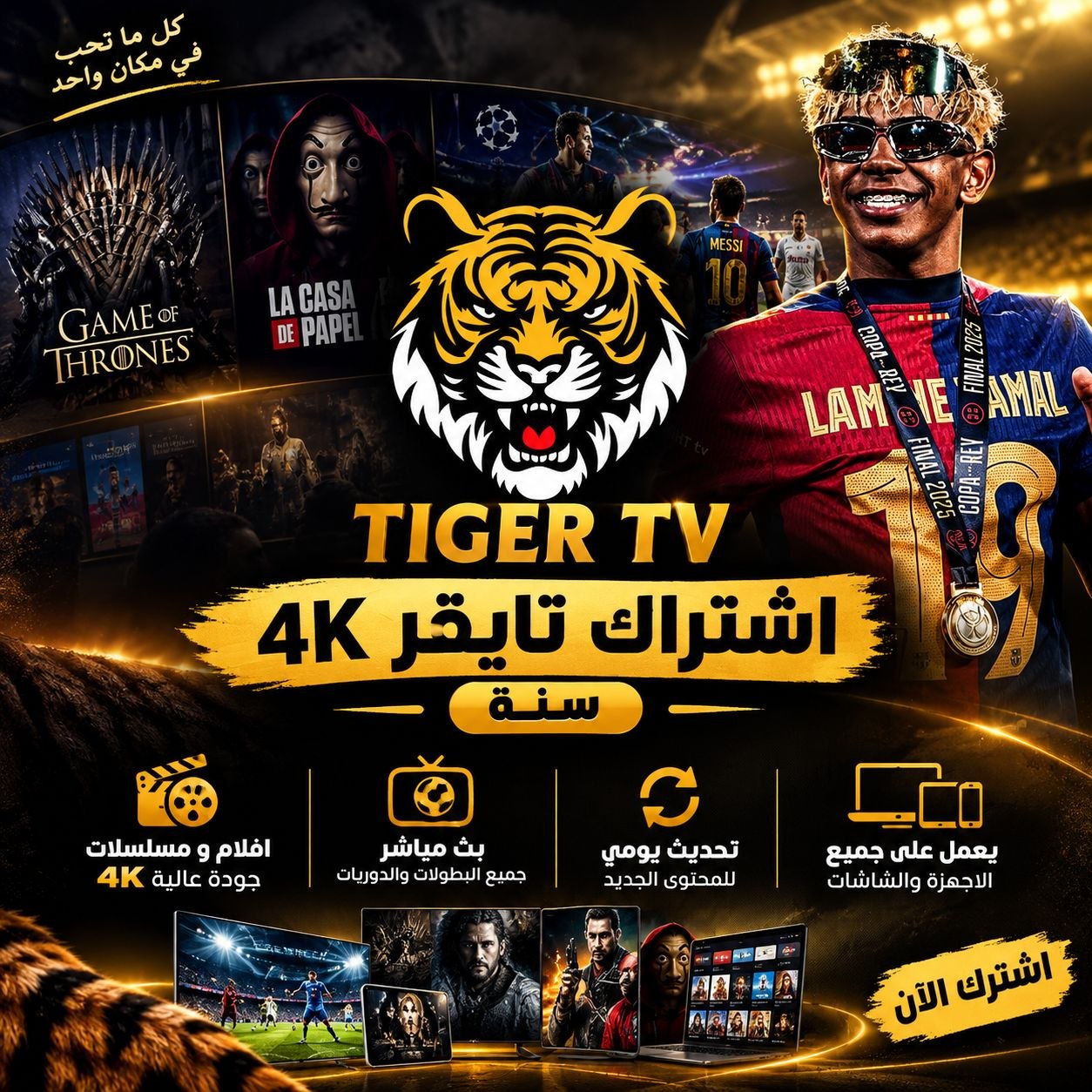 اشتراك تايقر سنه