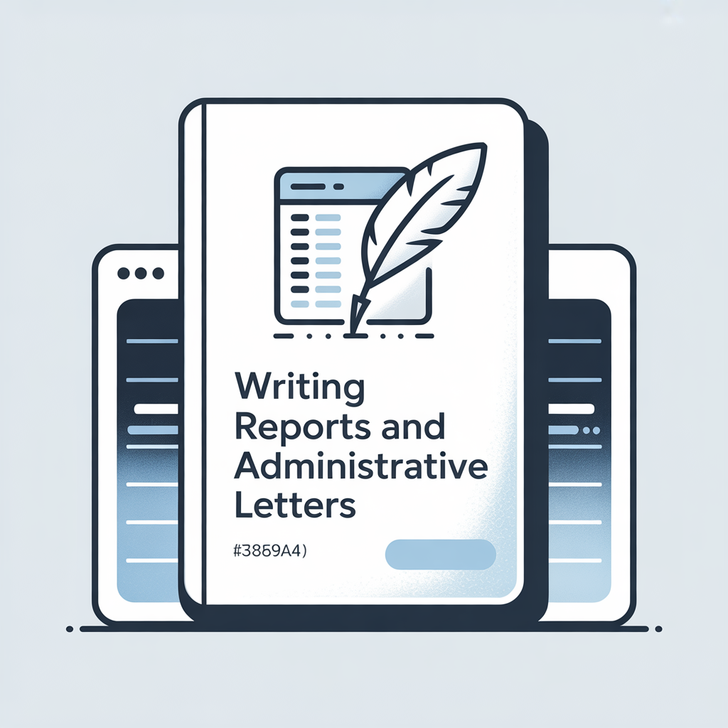 دليل كتابة التقارير والخطابات الإدارية