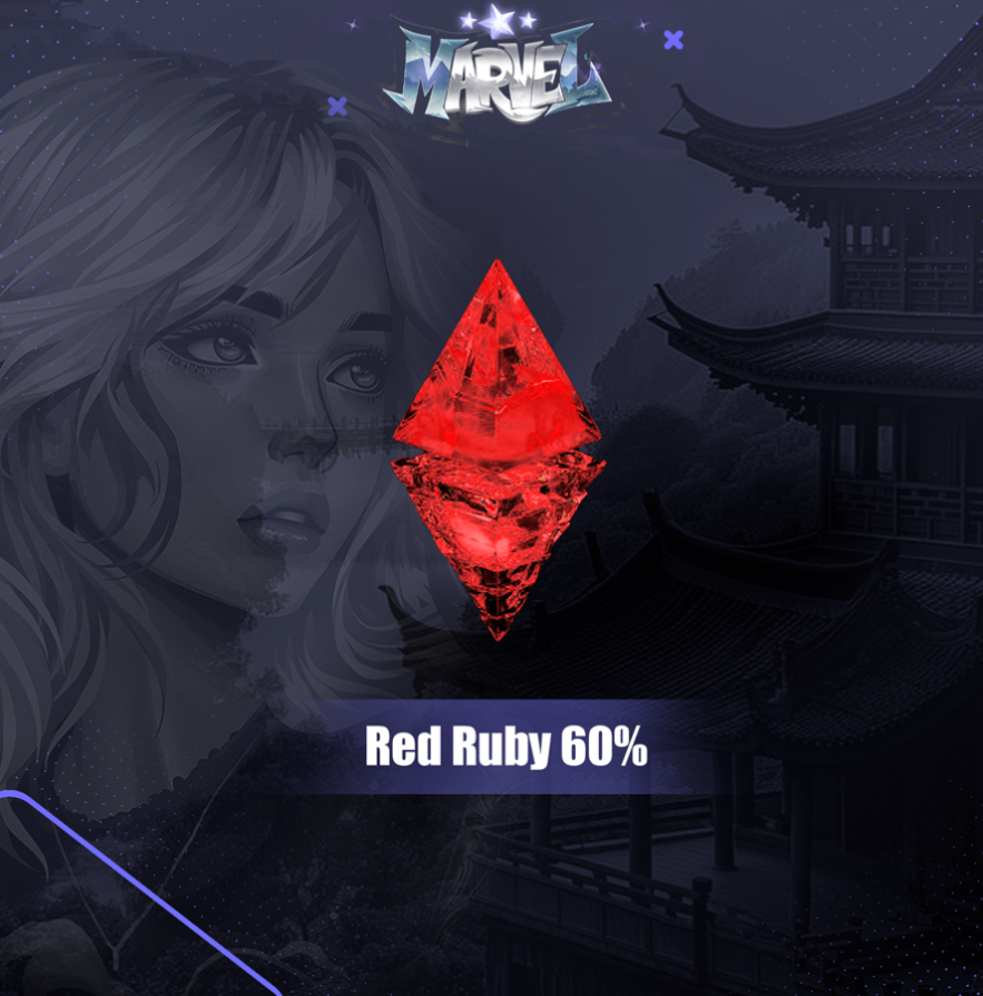 Red Ruby 60%