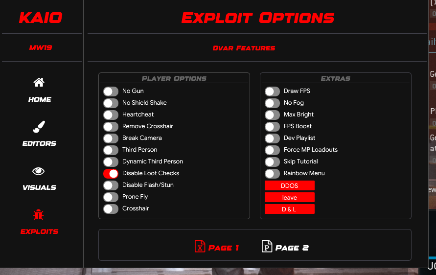 هاك و تولAIO  كود 16 MW19(لايف تايم)