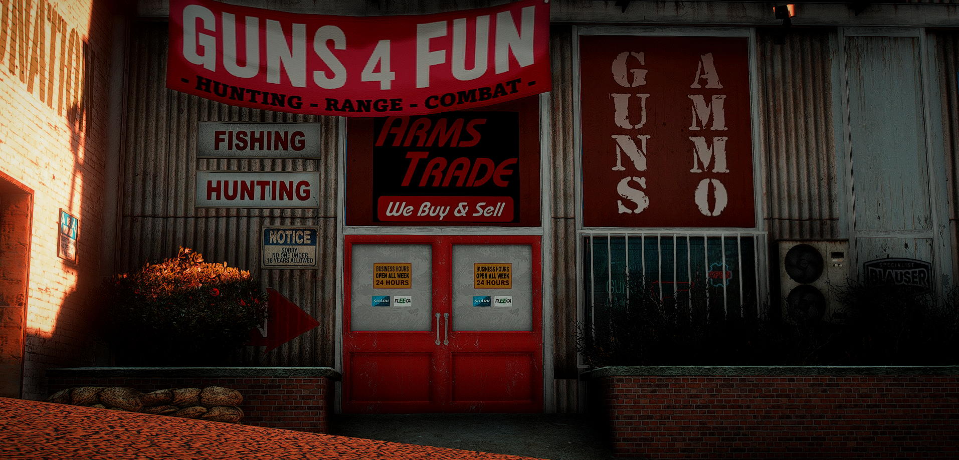 Weapon shop