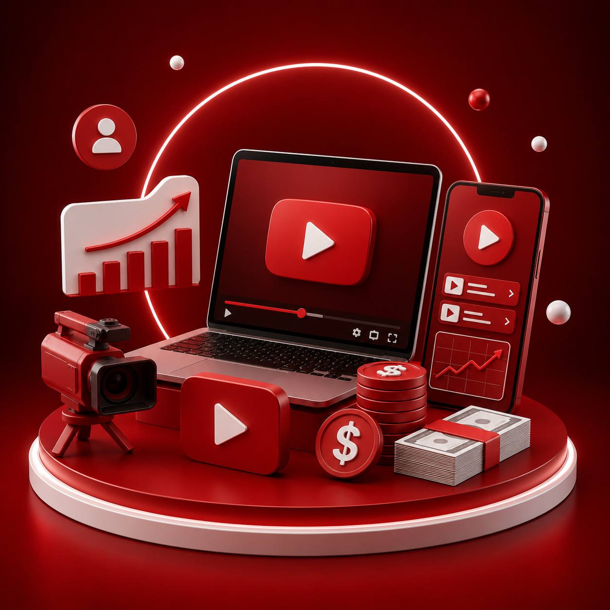 الربح من يوتيوب خطوة بخطوة للبنات – بدون خبرة