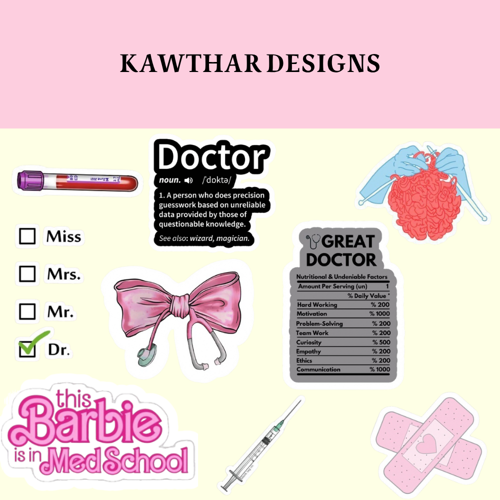 ستيكرات تخصص طب