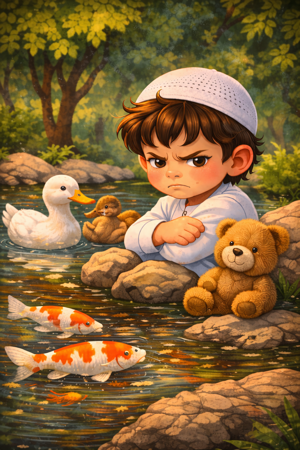 مسعود الغاضب – تهدئة نوبات الغضب قبل النوم