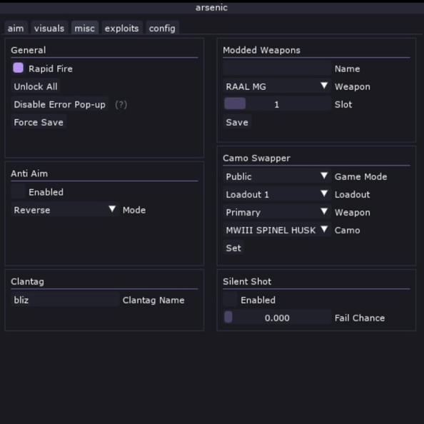 كرسي ارسينك شهر Arsenic - 1 month