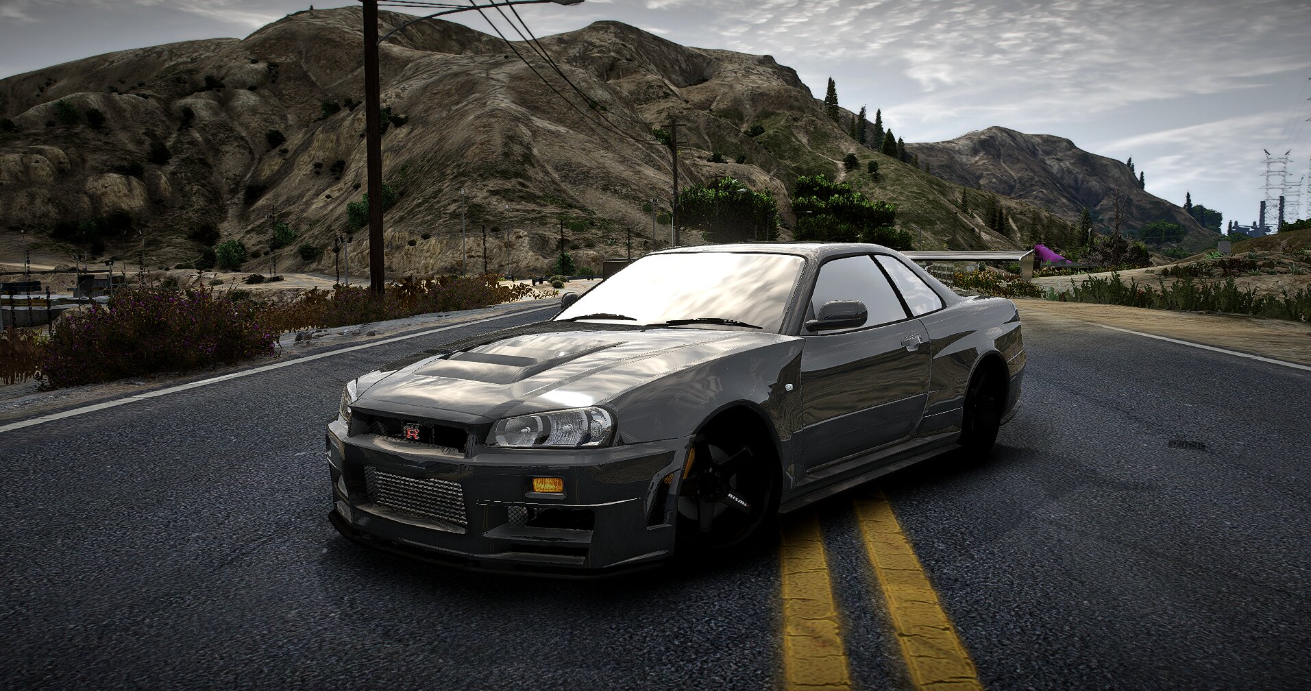 سكاي لاين R34