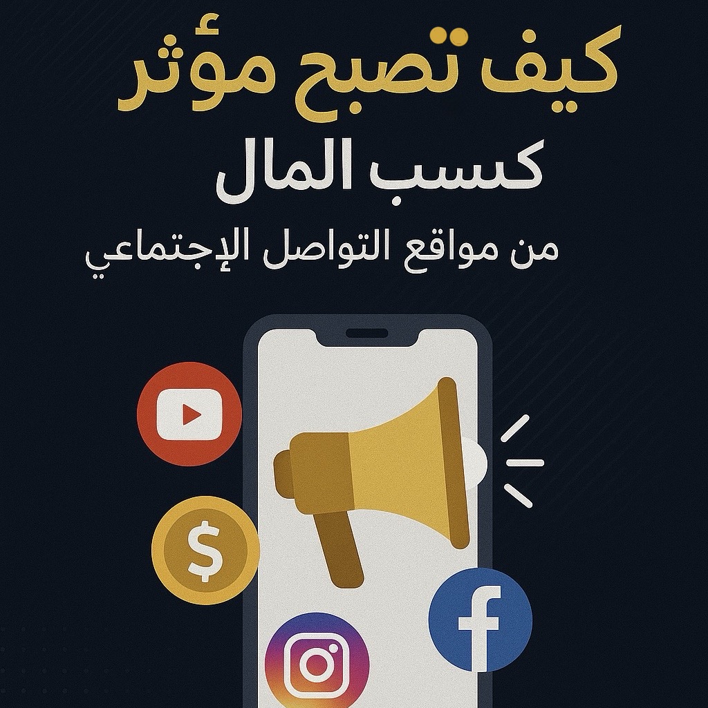 كيف تصبح  مؤثر و تكسب المال من مواقع التواصل الاجتماعي