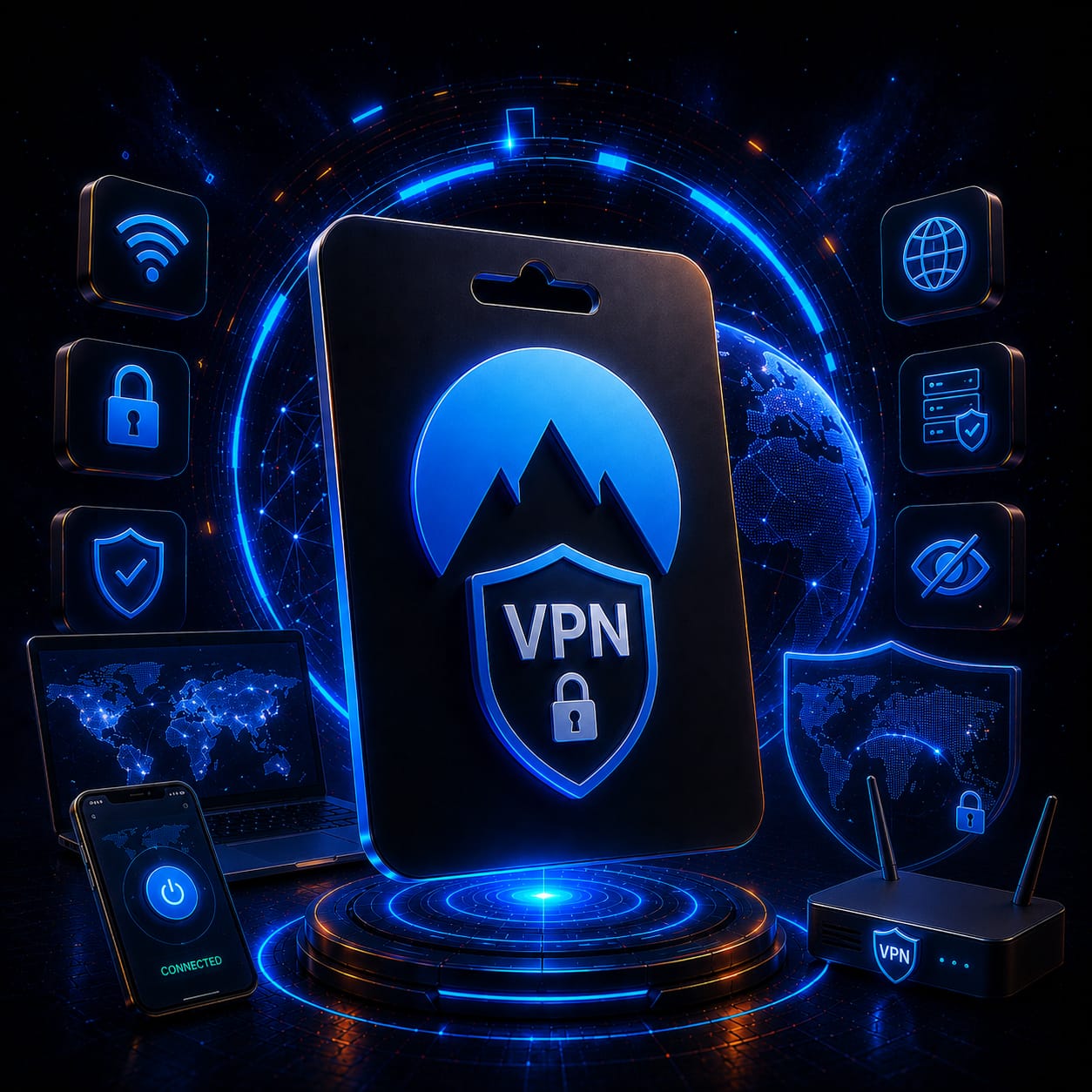 اشتراك VPN بريميوم – حماية وخصوصية كاملة