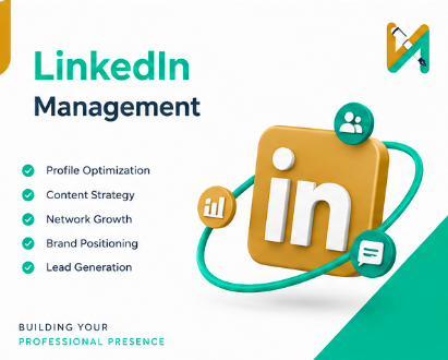 إدارة LinkedIn الاحترافية - شركات