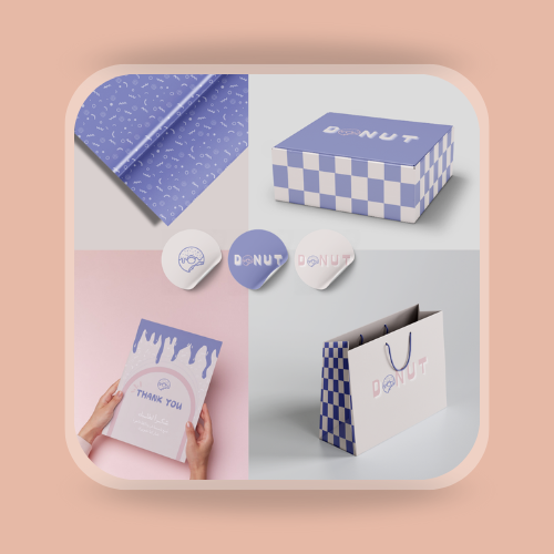 تصميم هوية تجارية كاملة