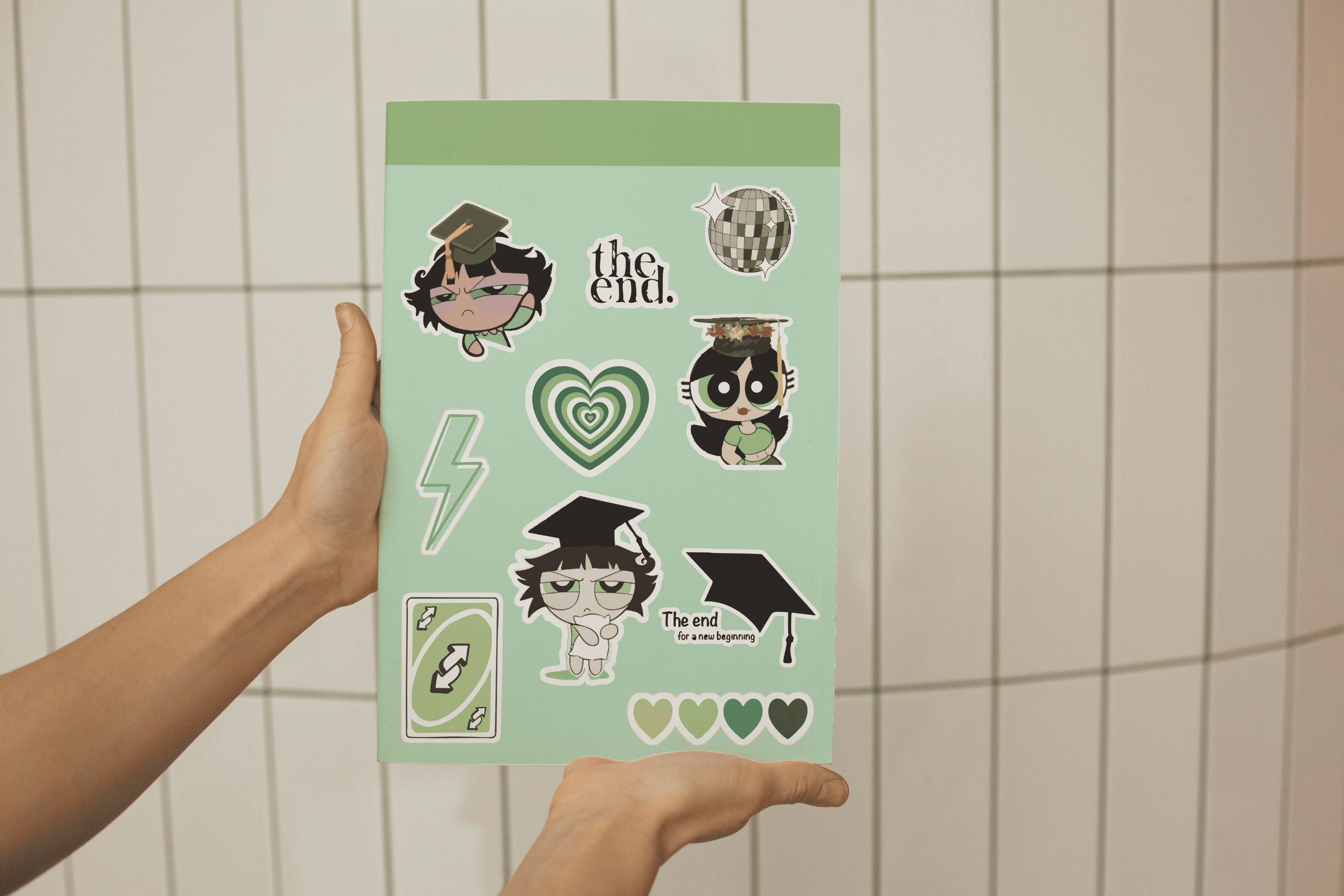 ستيكرات تخرج بطابع باتركب المزاجي!🎓💚