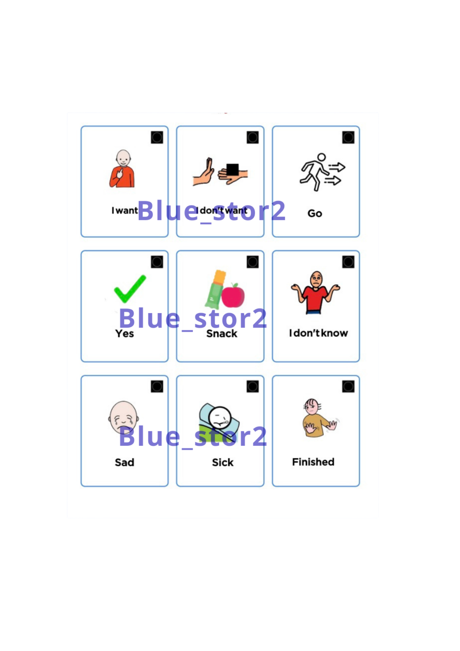 PECS Cards ( إنجليزي)