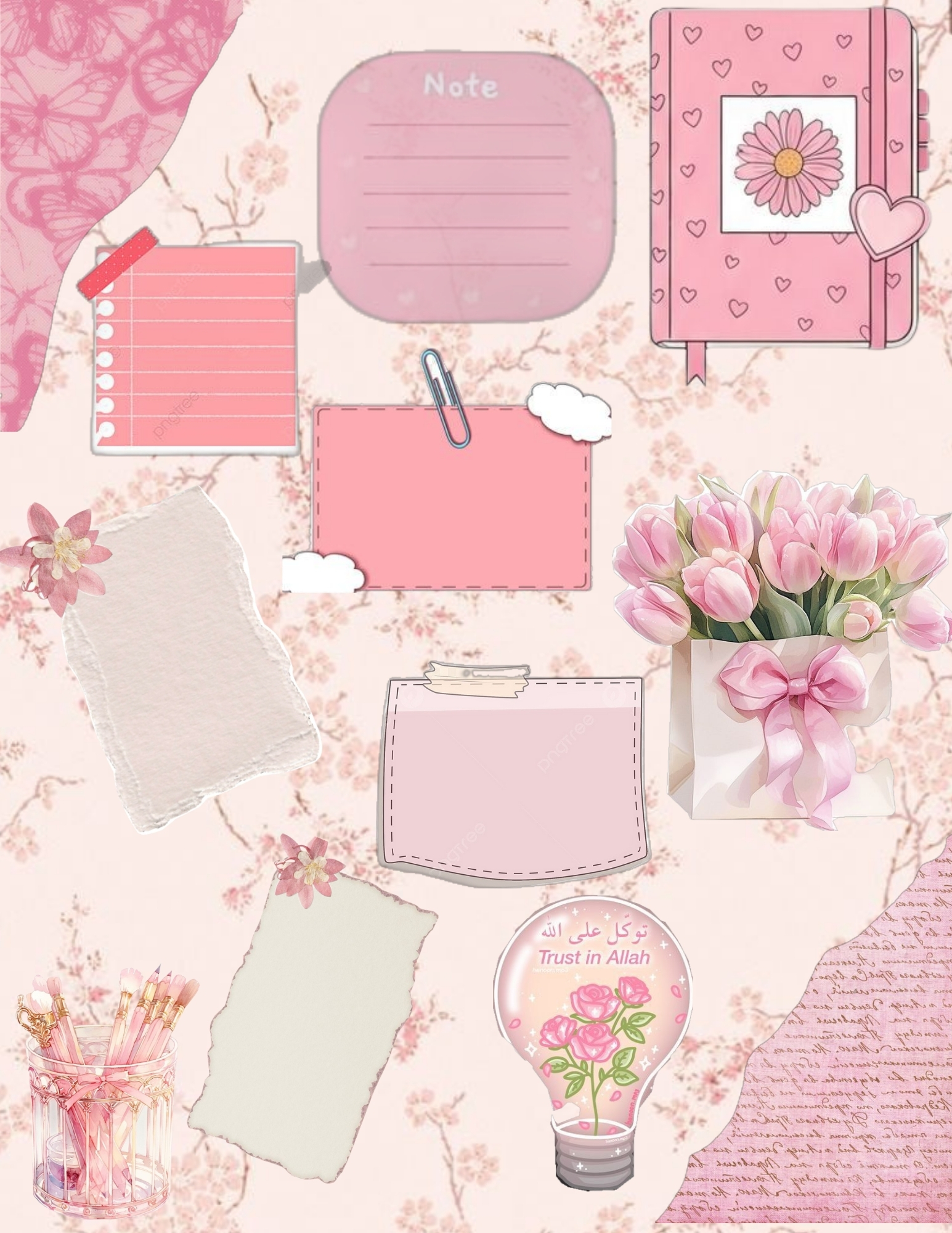 ملصقات يومية بسيطة