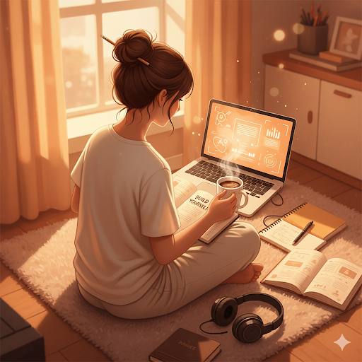 دورة  كيف تبنين ثقتك بنفسك: خطوة بخطوة 🚀