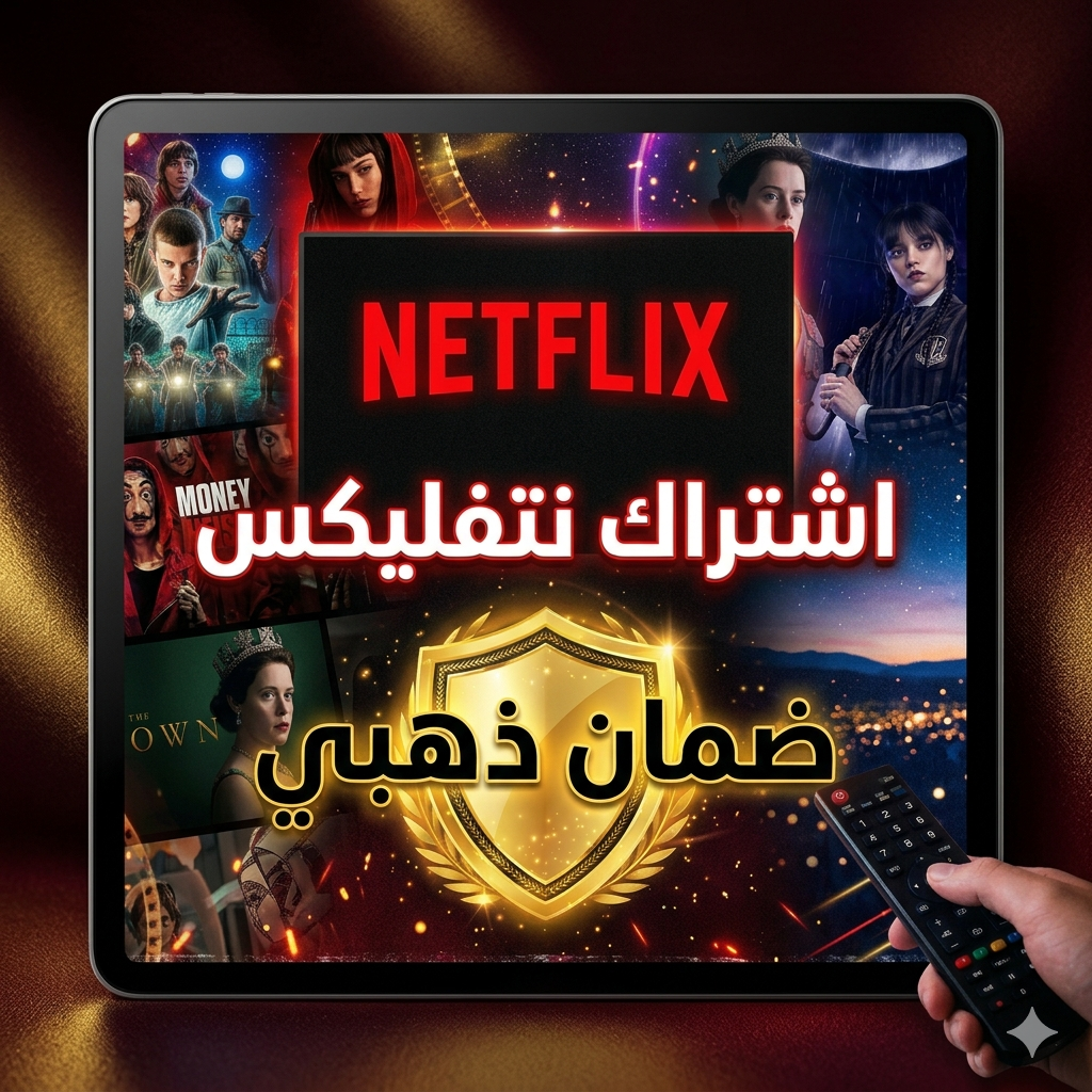 اشتراك نتفليكس - شهر 4K - مشترك