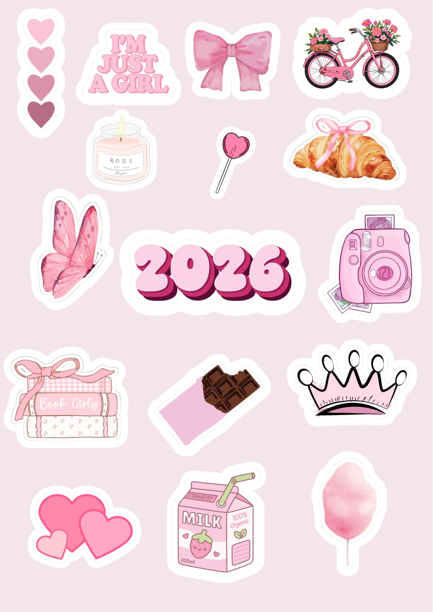 ستيكرز بنات