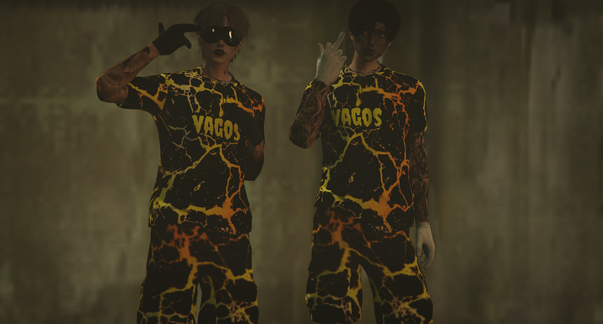 لبس عصابة vagos