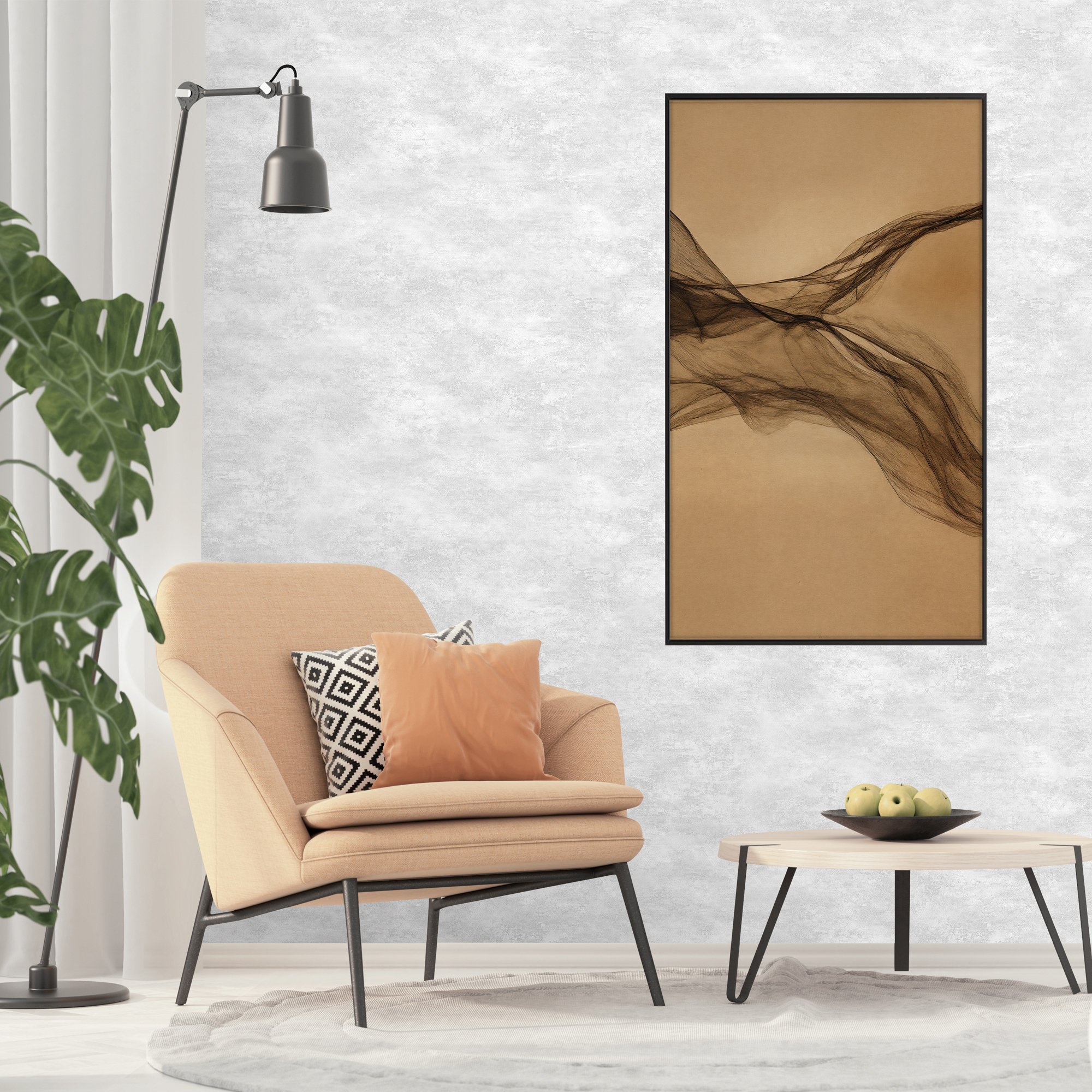 لوحة نسيم الصحراء