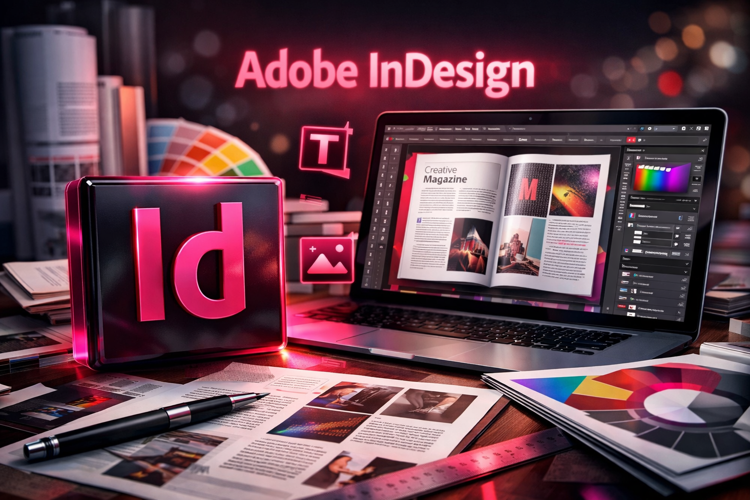 🎨 Adobe InDesign | اشتراك مدى الحياة (تفعيل رقمي)
