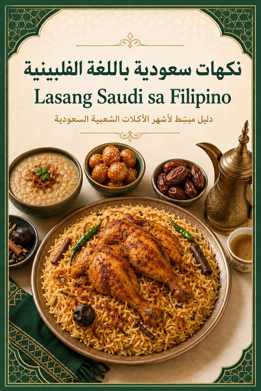 أشهى الاكلات الشعبيه السعوديه باللغه الفلبينيه🍛