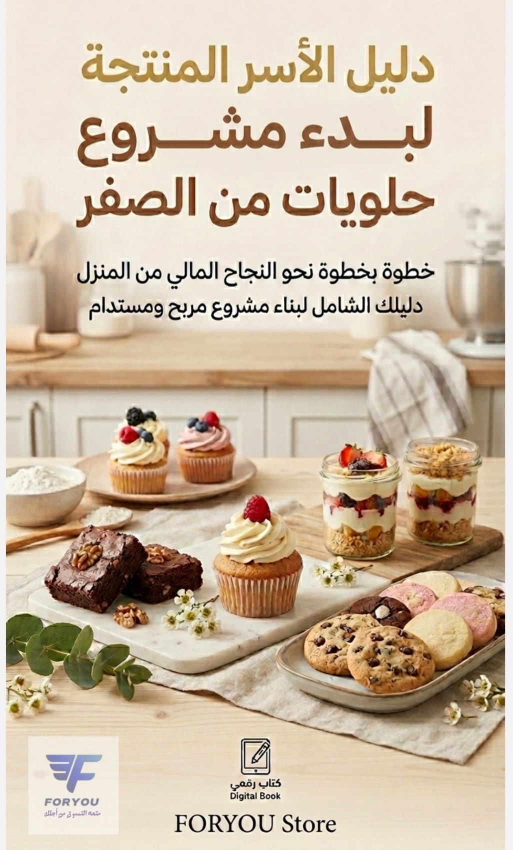 دليل الأسر المنتجة لبدء مشروع حلويات من الصفر 🍰