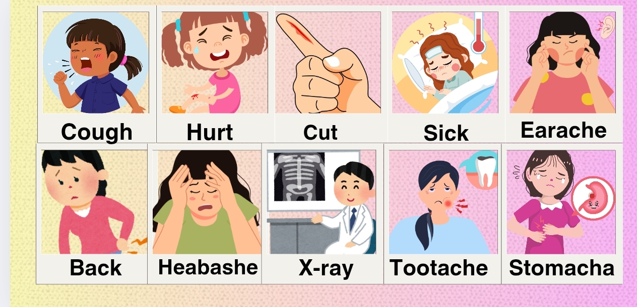 مطويه باللغة الإنجليزية عن الأمراض.
