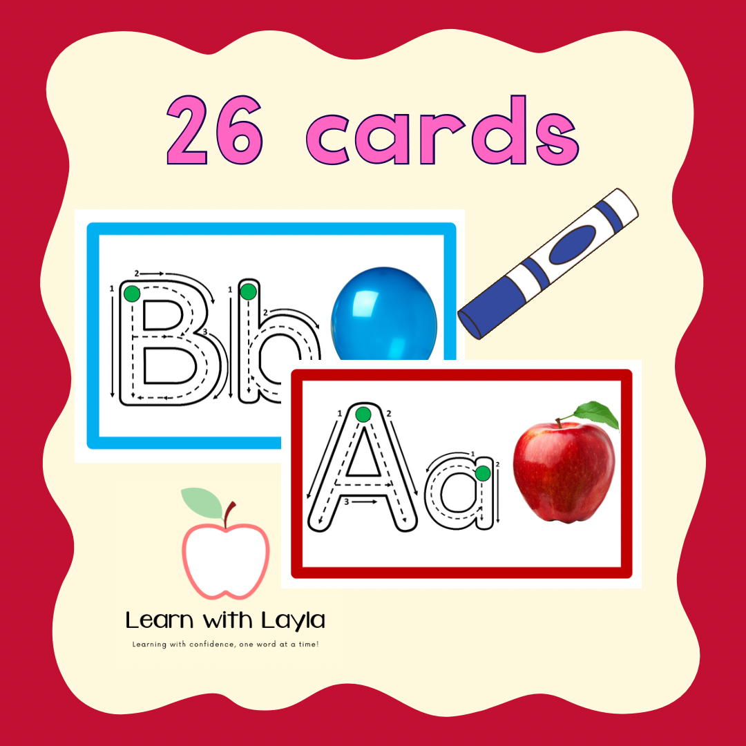 Trace the Alphabet with me!
