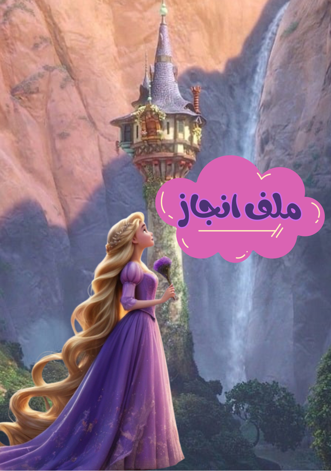 ملف انجاز بشخصية روبنزل