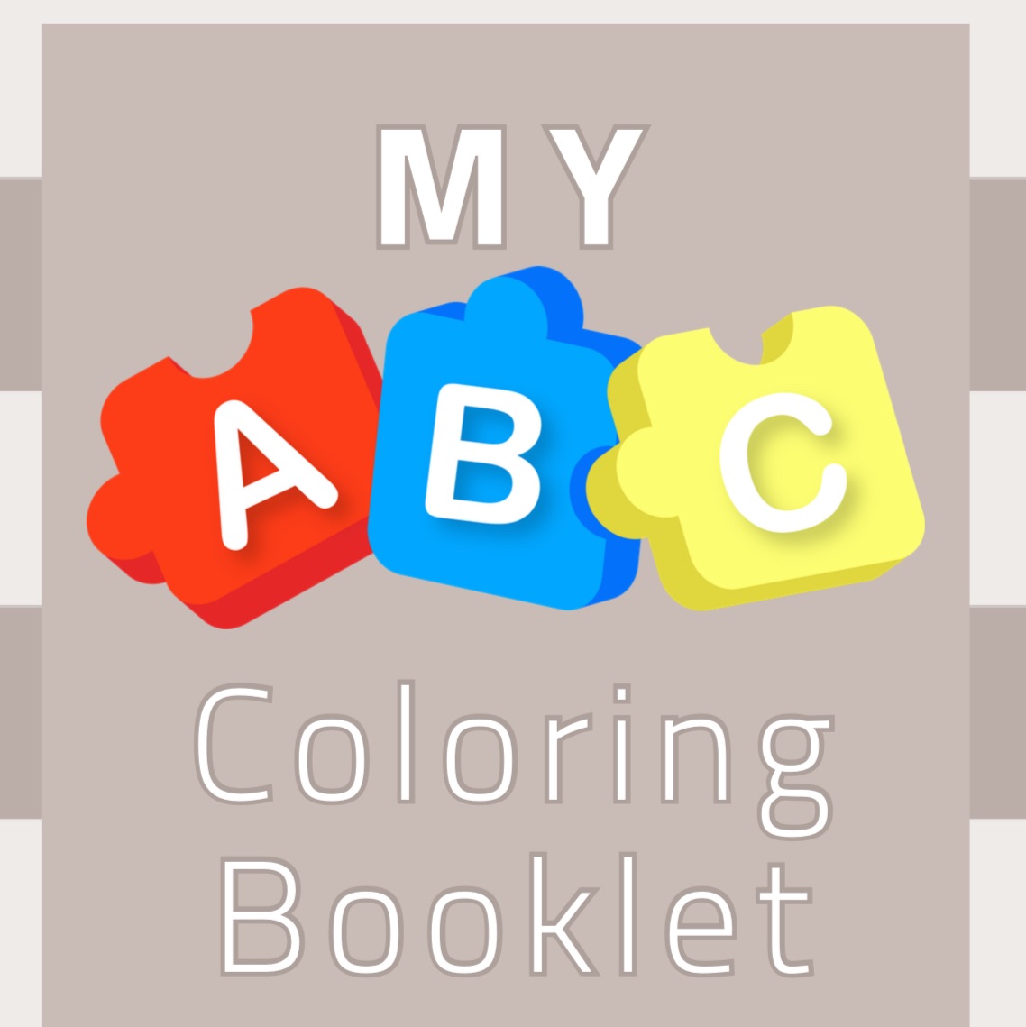 Coloring Me – كتيّب تلوين الحروف الإنجليزية