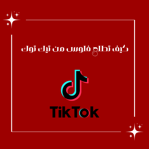كيف تطلع فلوس من تيك توك