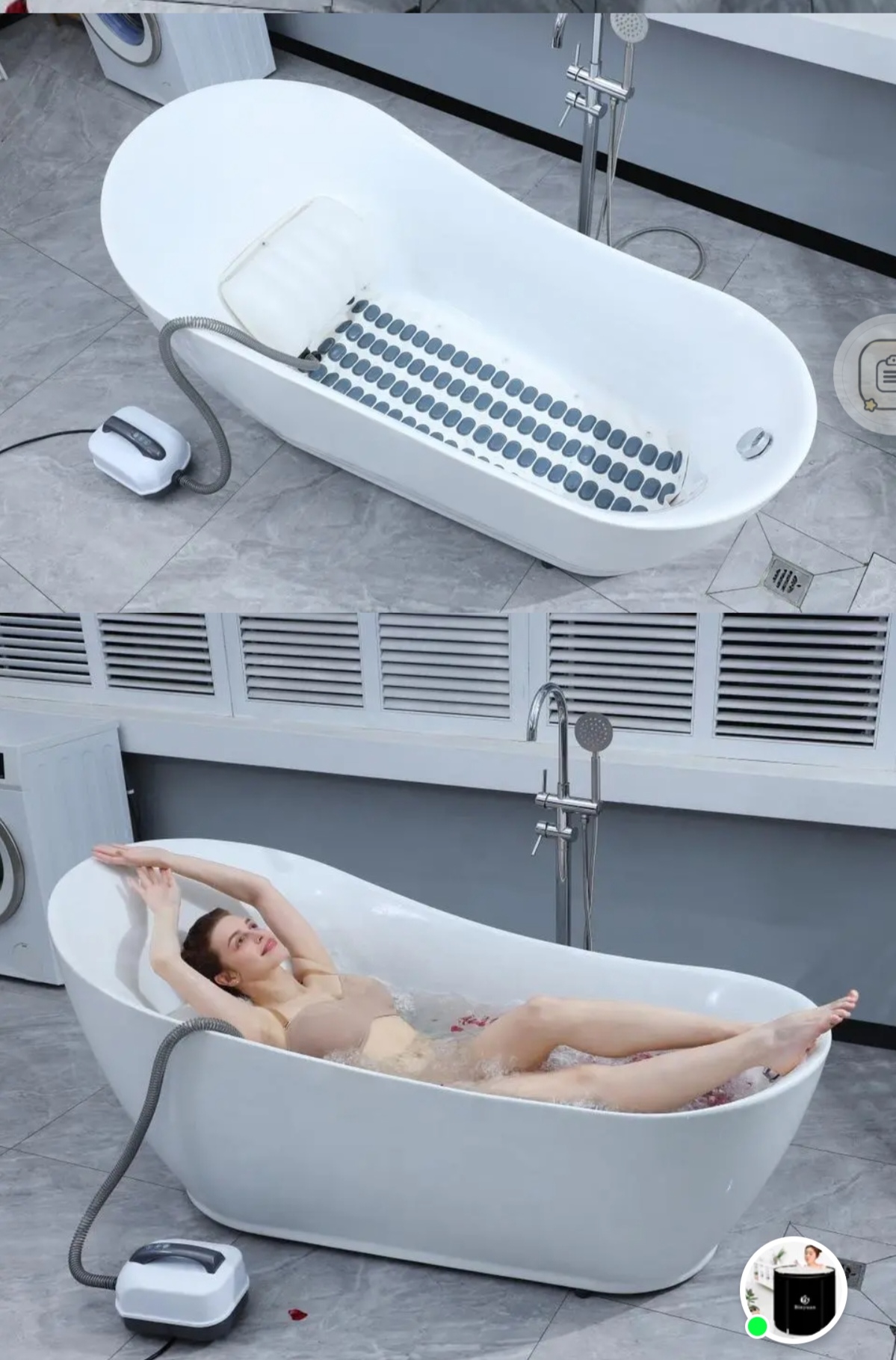 جاكوزي منزلي متنقل