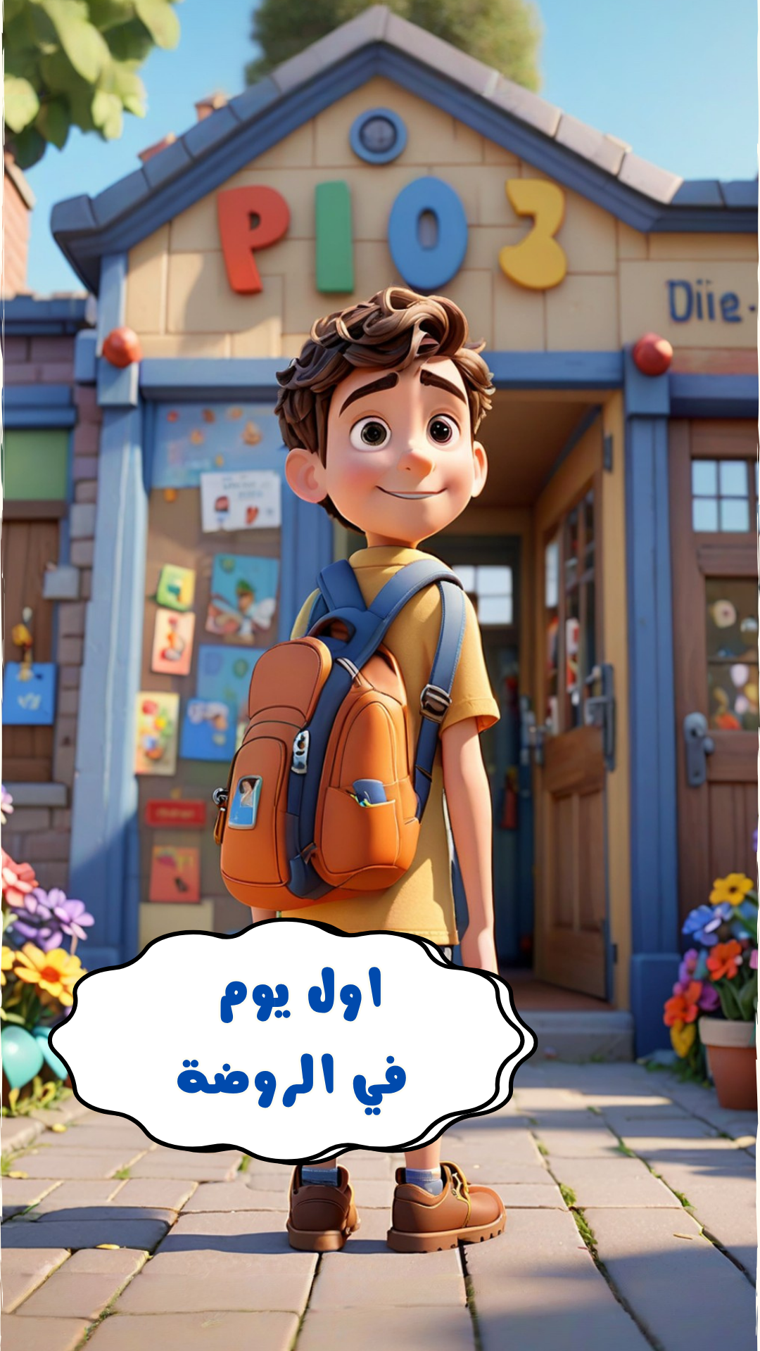 قصة اول يوم في الروضة