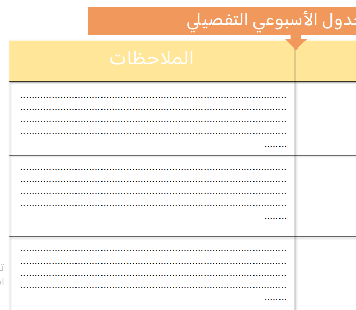 روتين أم عاملة | جدول أسبوعي يخفف الضغط