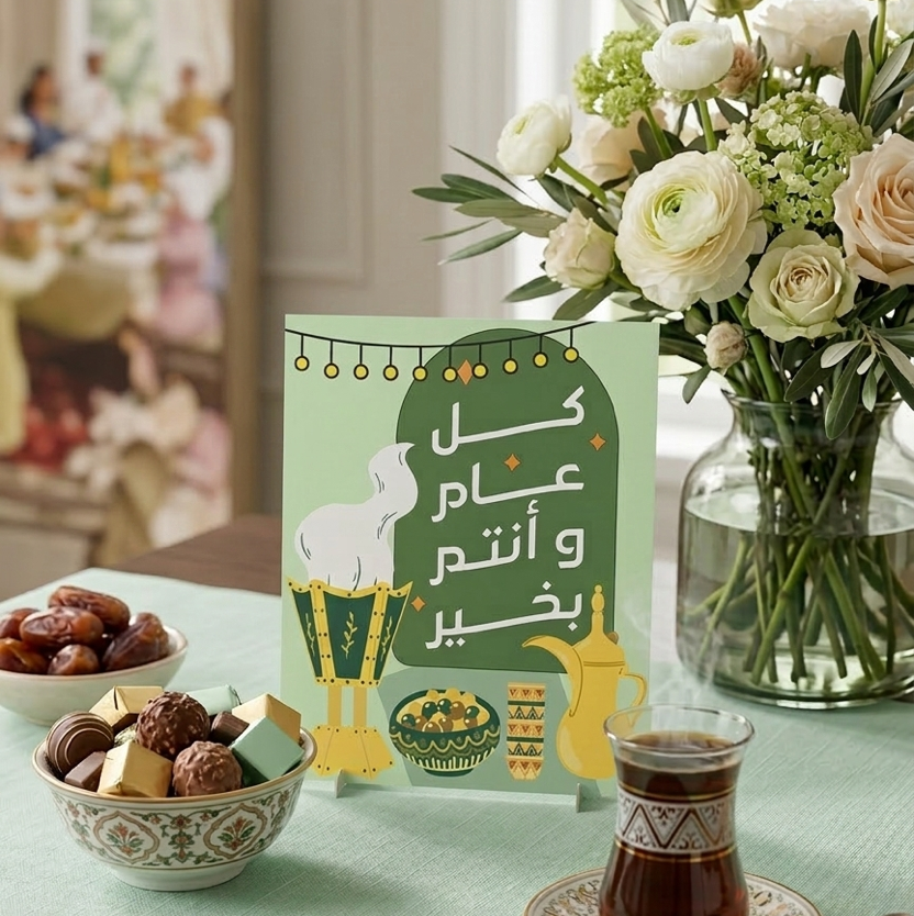 زينات وتوزيعات العيد جاهزة للطباعة