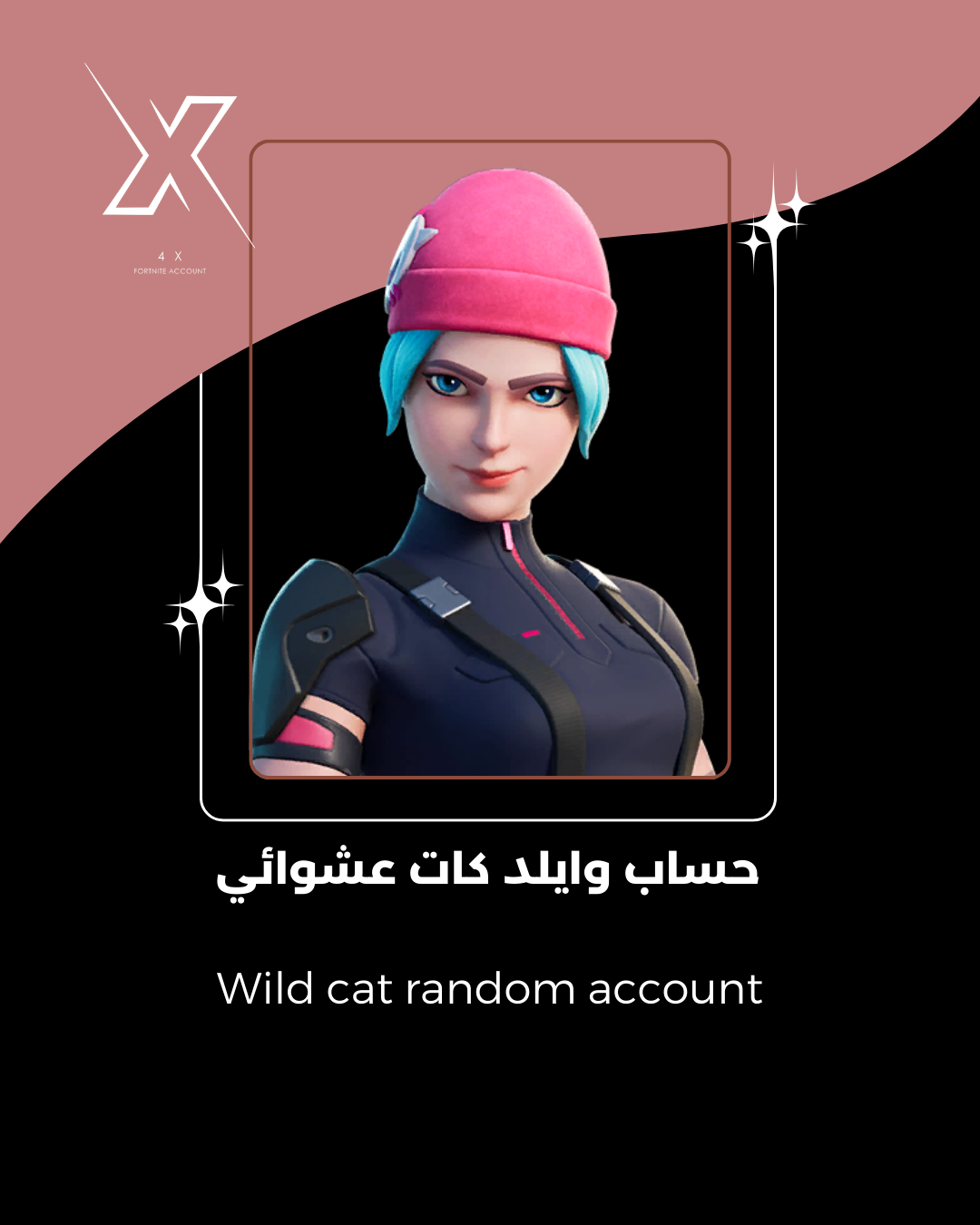 حساب وايلد كات ( عشوائي ) وصول كامل،  Wild cat Account (Random) Full Access,