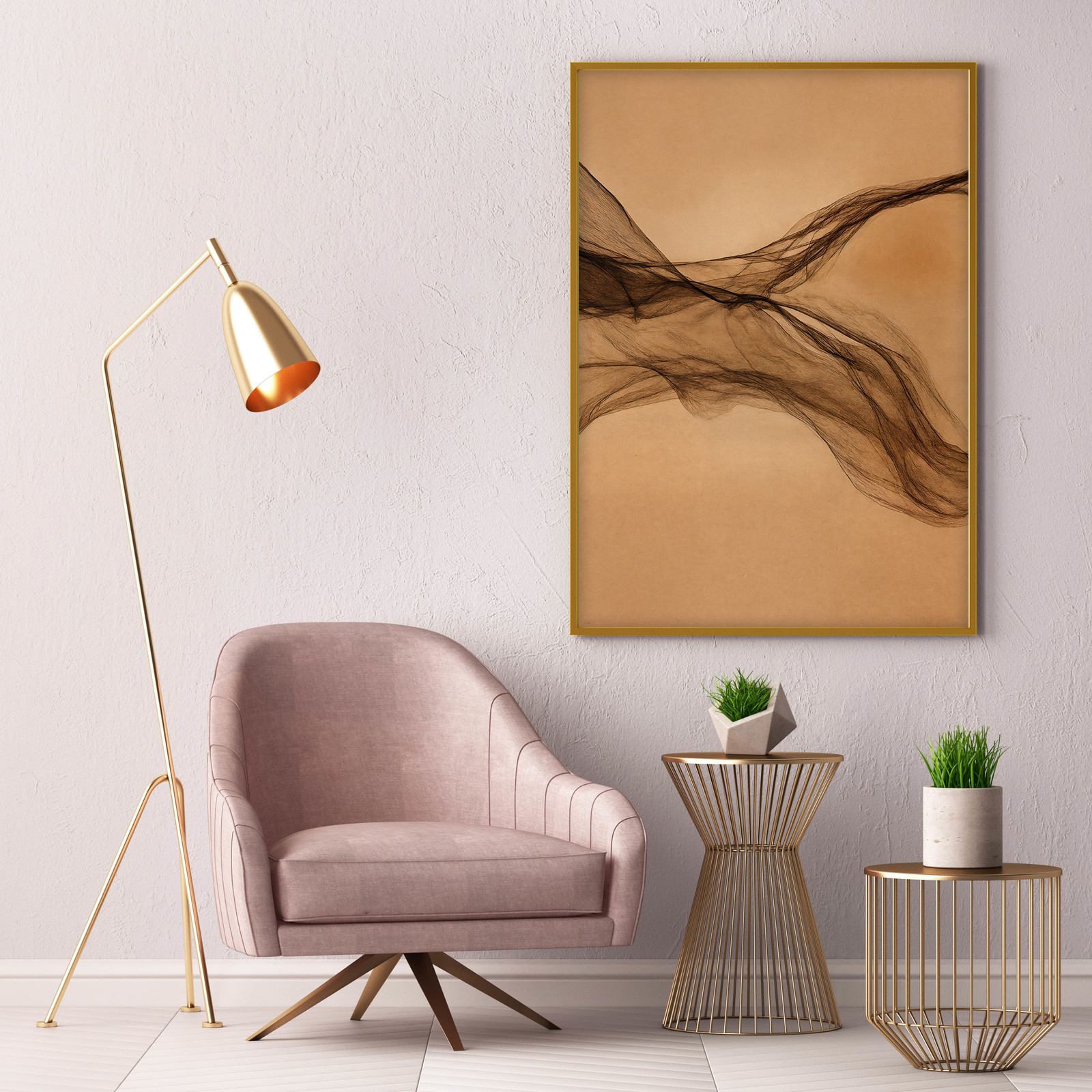 لوحة نسيم الصحراء