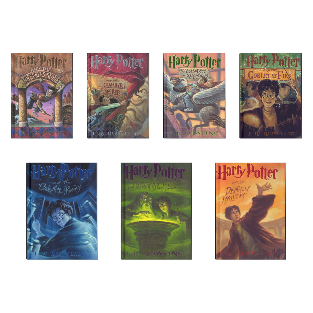 سلسلة هاري بوتر بالإنجليزية – 7 أجزاء كاملة