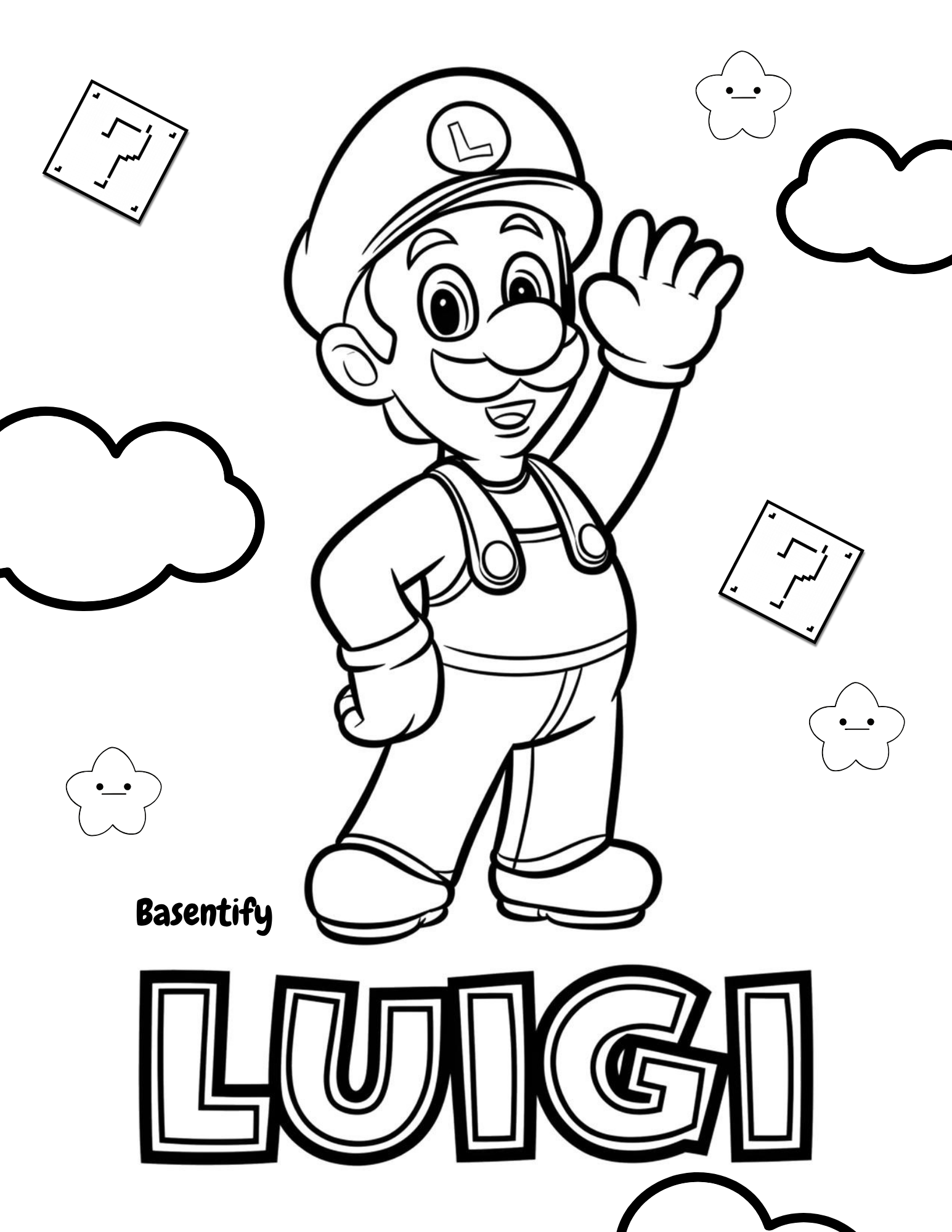 كتاب أنشطة وتلوين سوبر ماريو للأطفال – ٤٠ صفحة جاهزة للطباعة