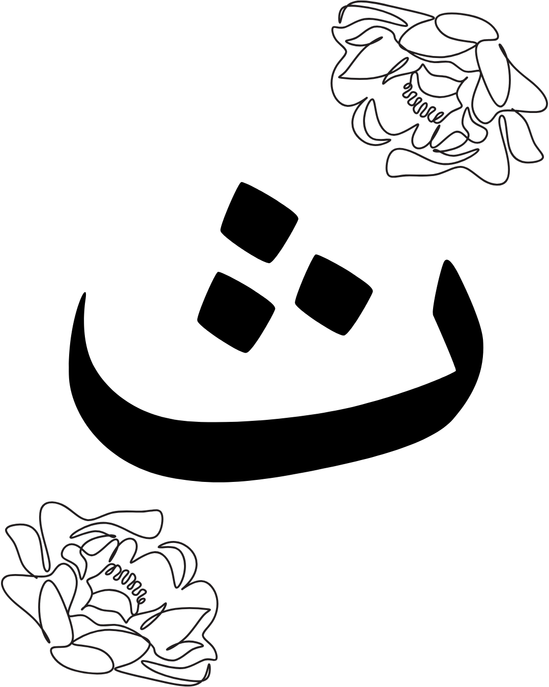 بطاقات حروف الهجاء التفاعلية للأطفال